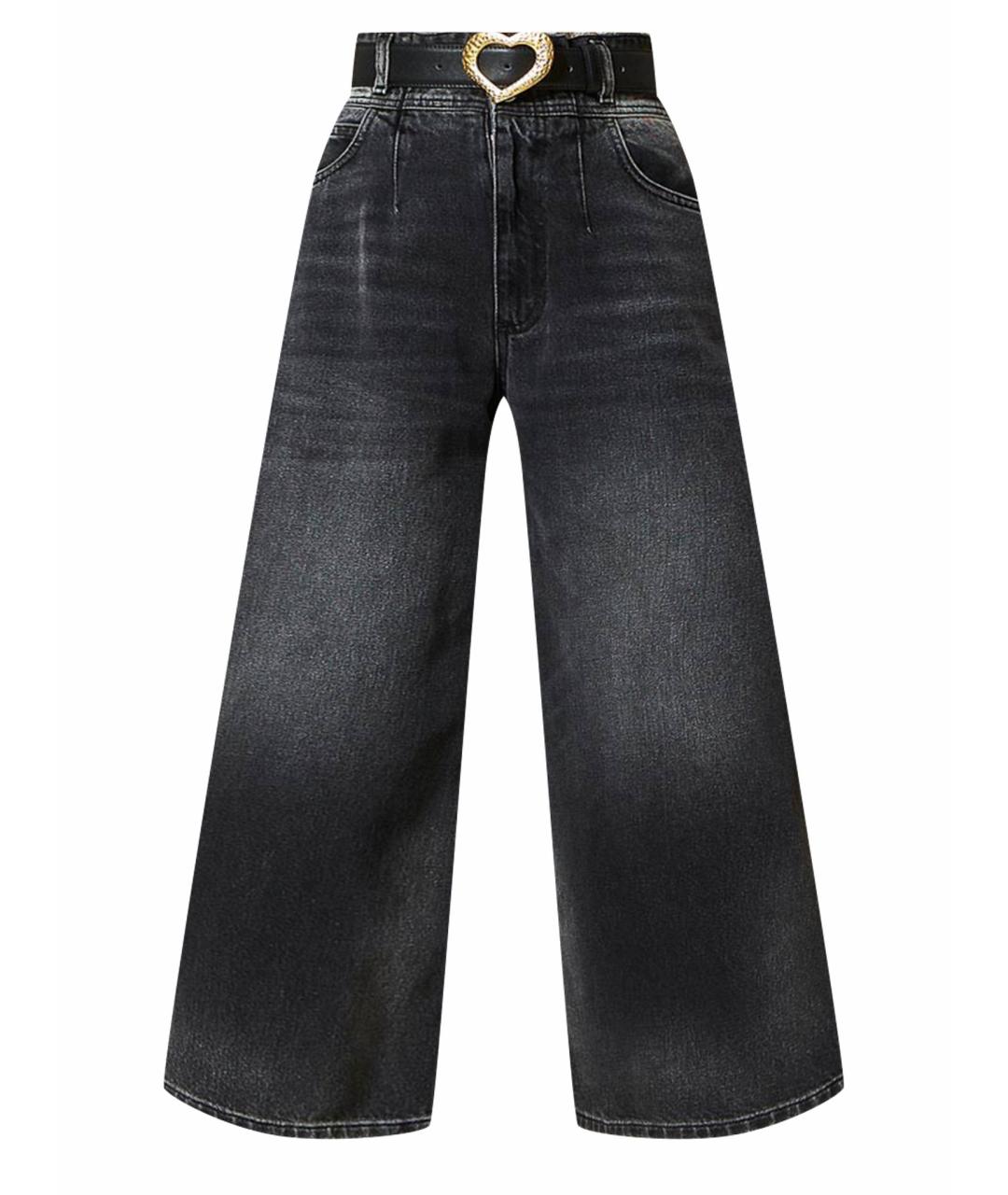 TWIN-SET Черные прямые джинсы, фото 1