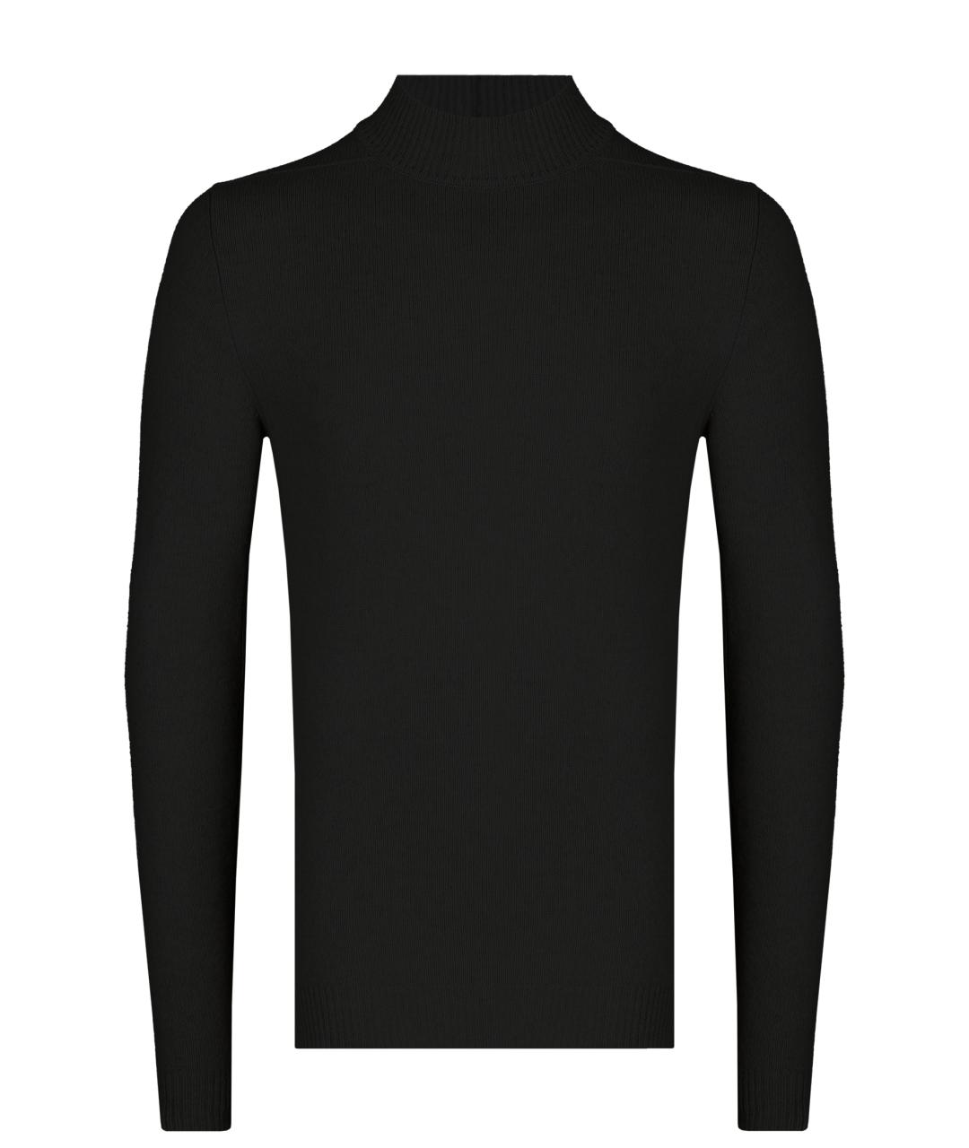 RICK OWENS Черный кашемировый джемпер / свитер, фото 1
