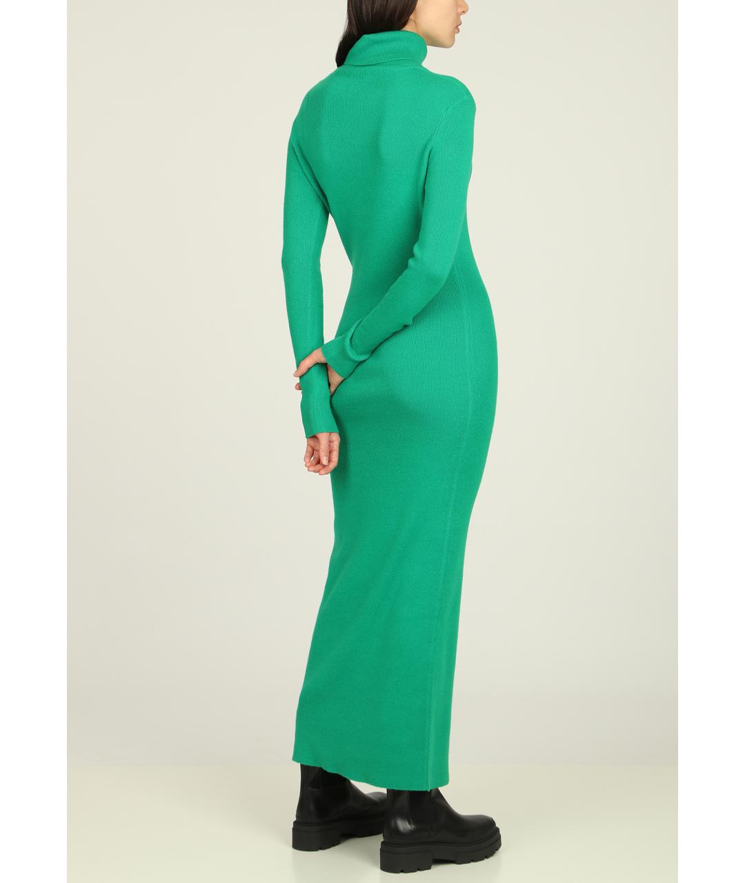 FABIANA FILIPPI Зеленые кашемировое платье, фото 3