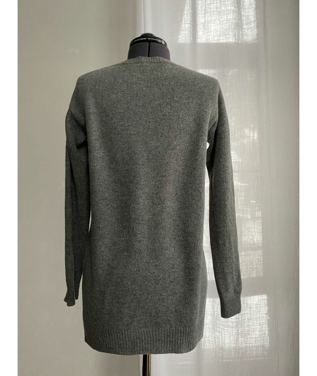 PRADA Серый кашемировый джемпер / свитер, фото 2