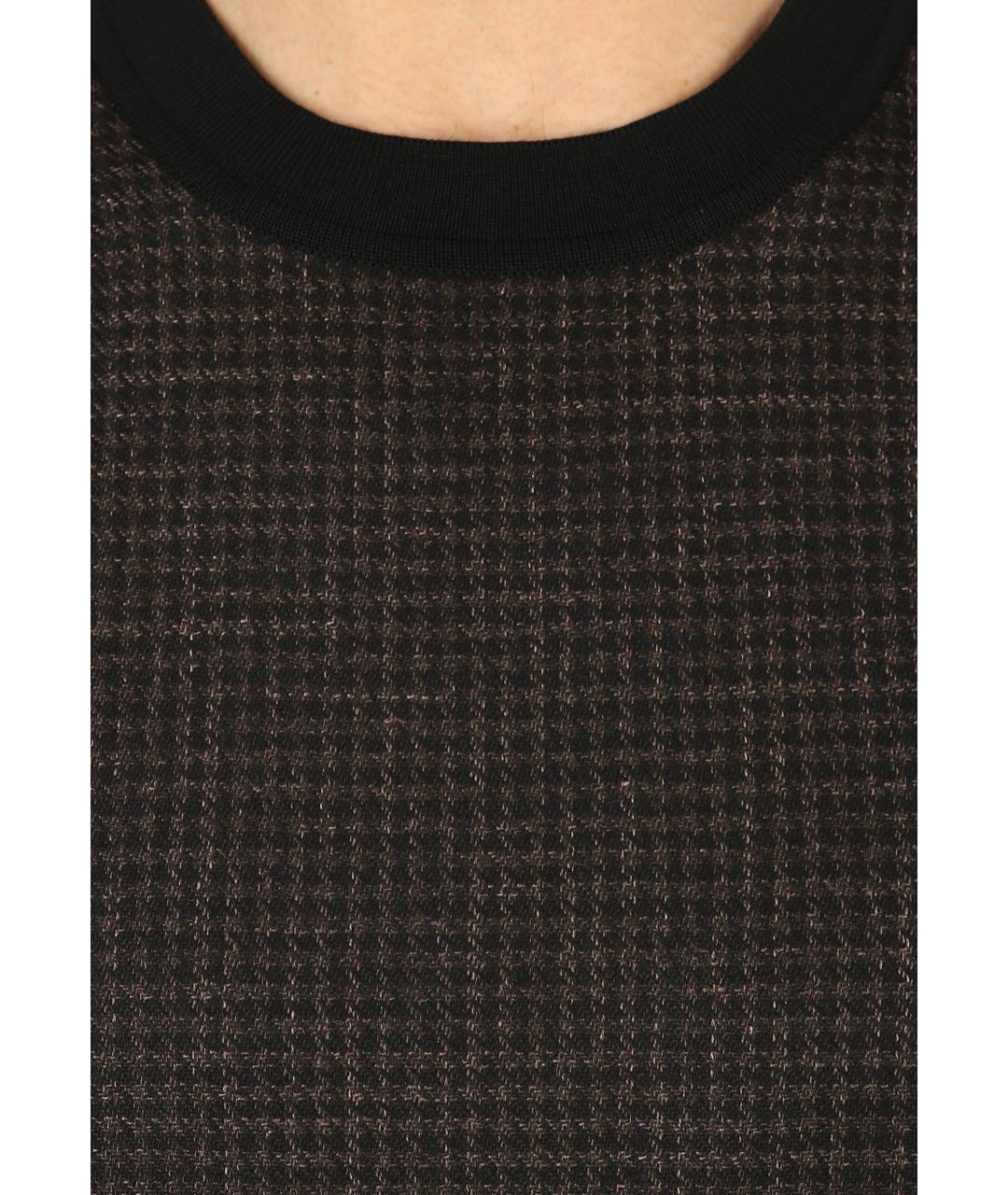 BRIONI Коричневый джемпер / свитер, фото 4