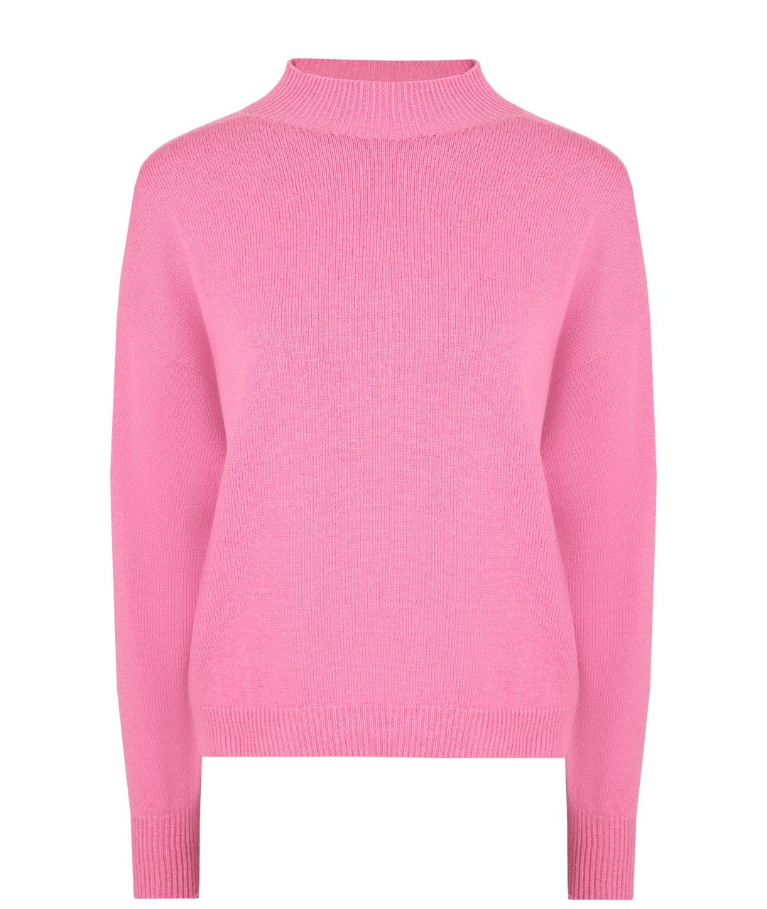 PESERICO Розовый шерстяной джемпер / свитер, фото 1