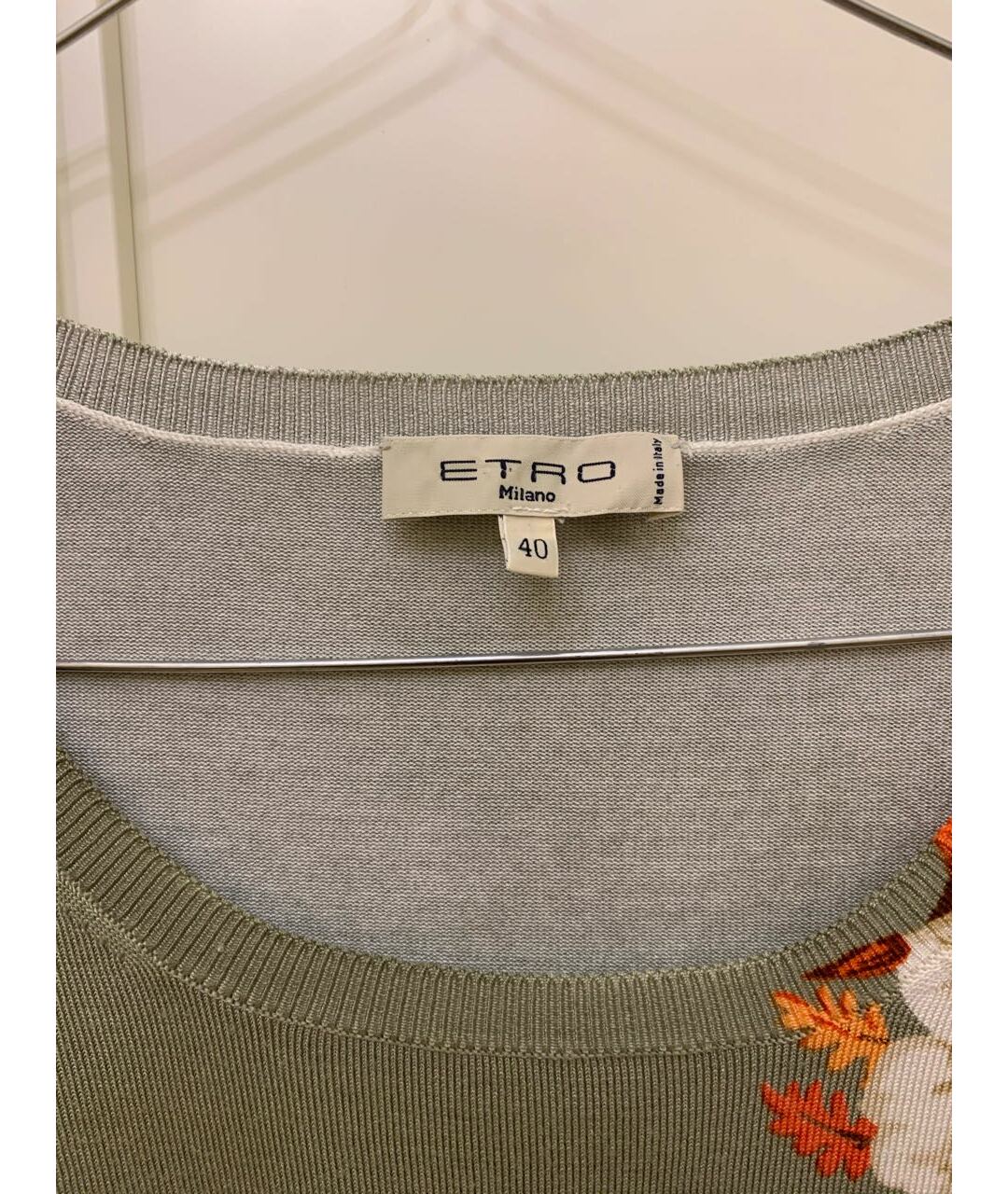 ETRO Мульти шелковый джемпер / свитер, фото 3