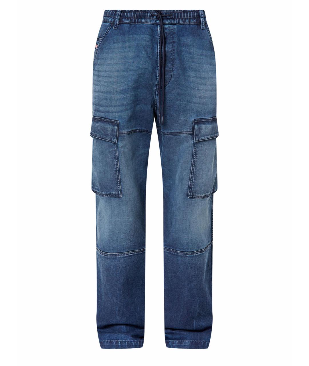 DIESEL Синие прямые джинсы, фото 1