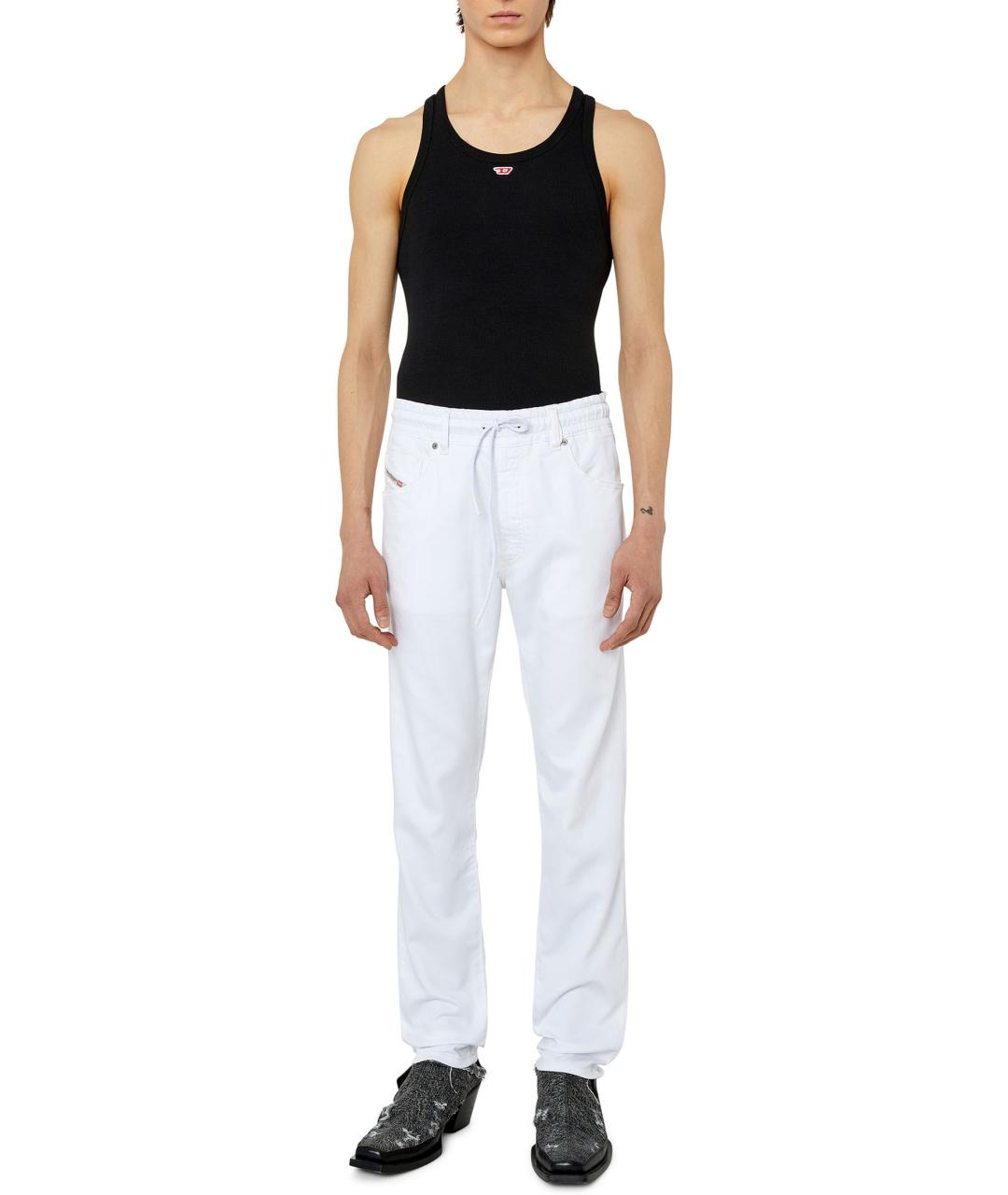 DIESEL Белые прямые джинсы, фото 2
