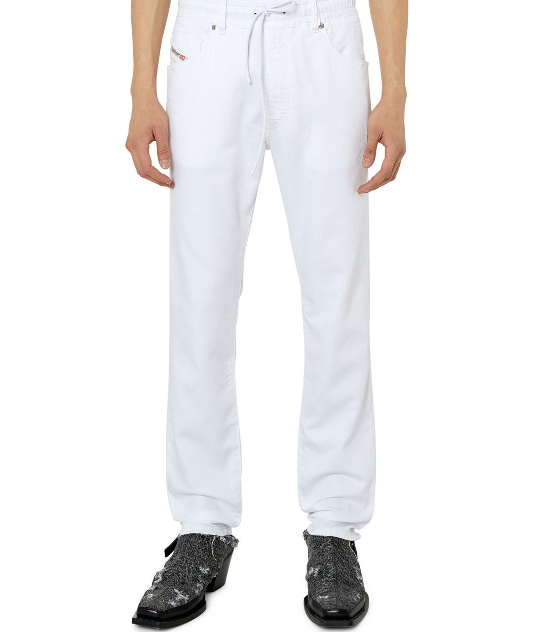 DIESEL Белые прямые джинсы, фото 3