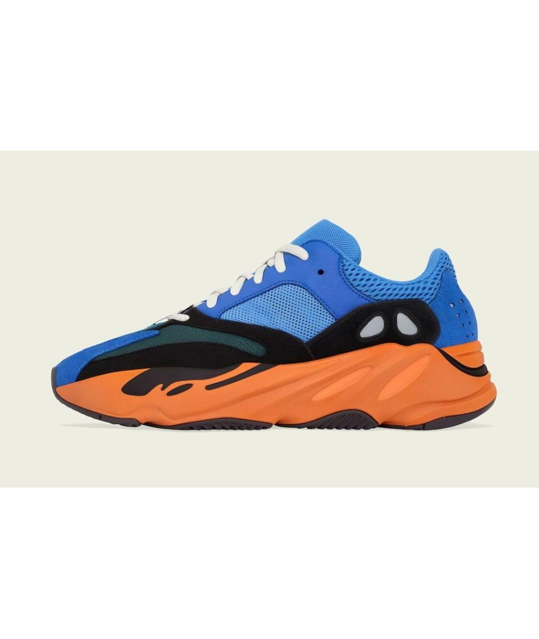 ADIDAS YEEZY Синие кроссовки, фото 2