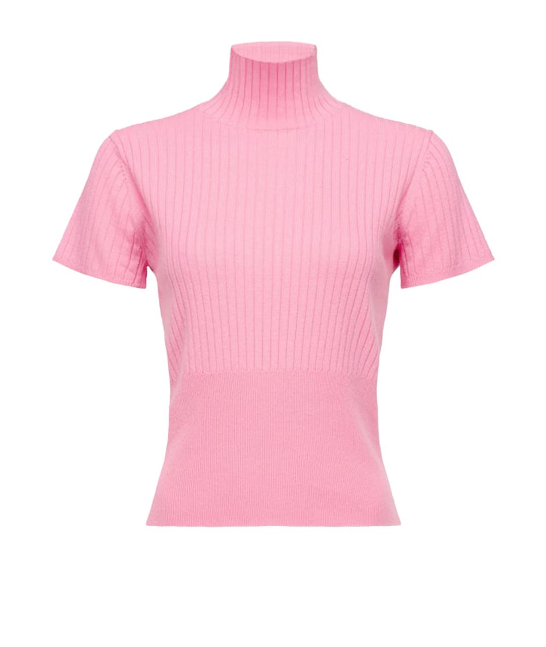 PINKO Розовый вискозный джемпер / свитер, фото 1