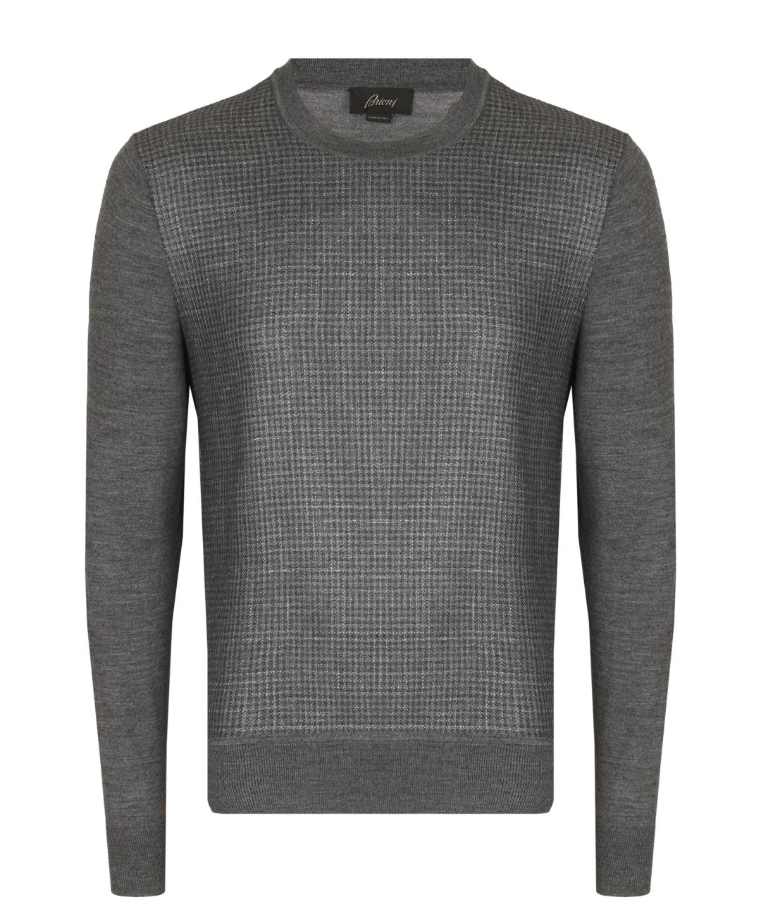 BRIONI Серый джемпер / свитер, фото 1