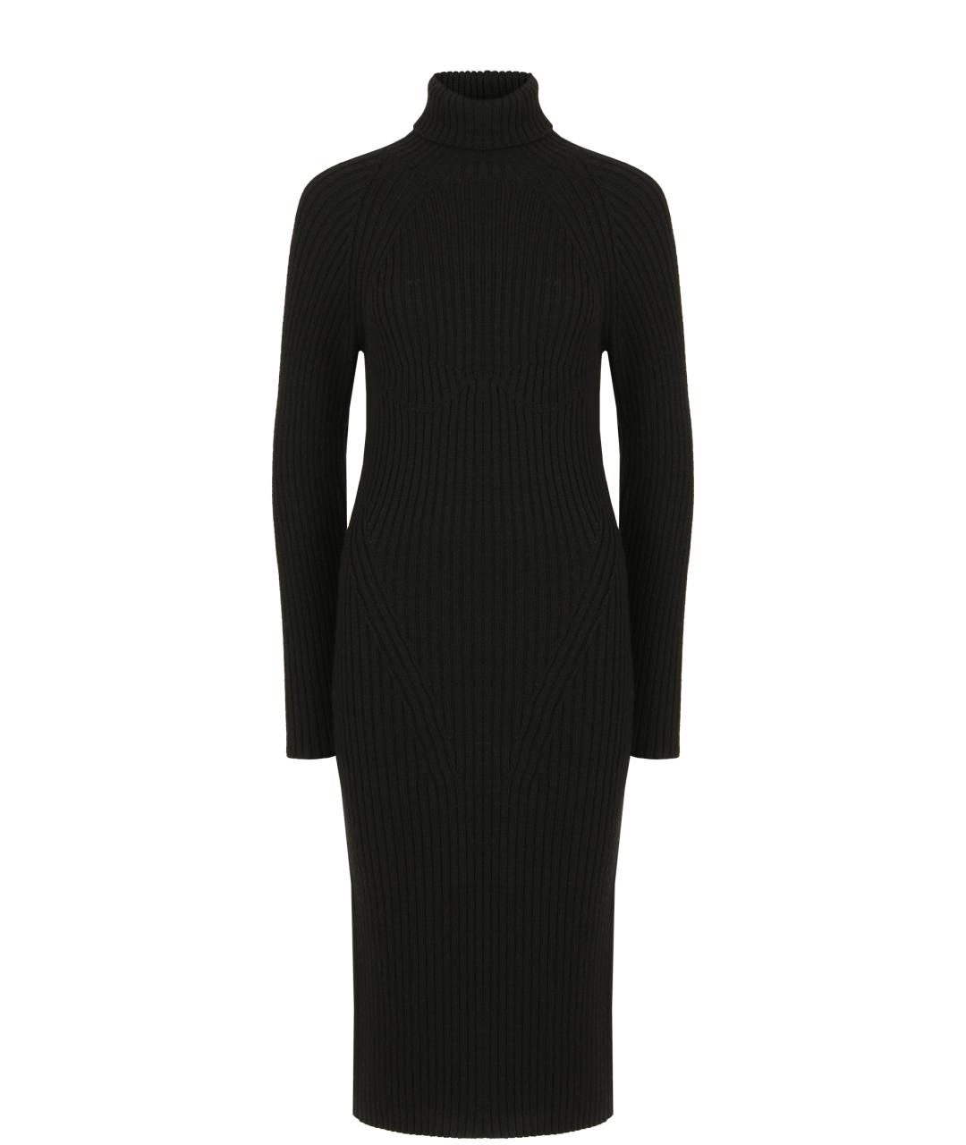 TOM FORD Черное шерстяное платье, фото 1