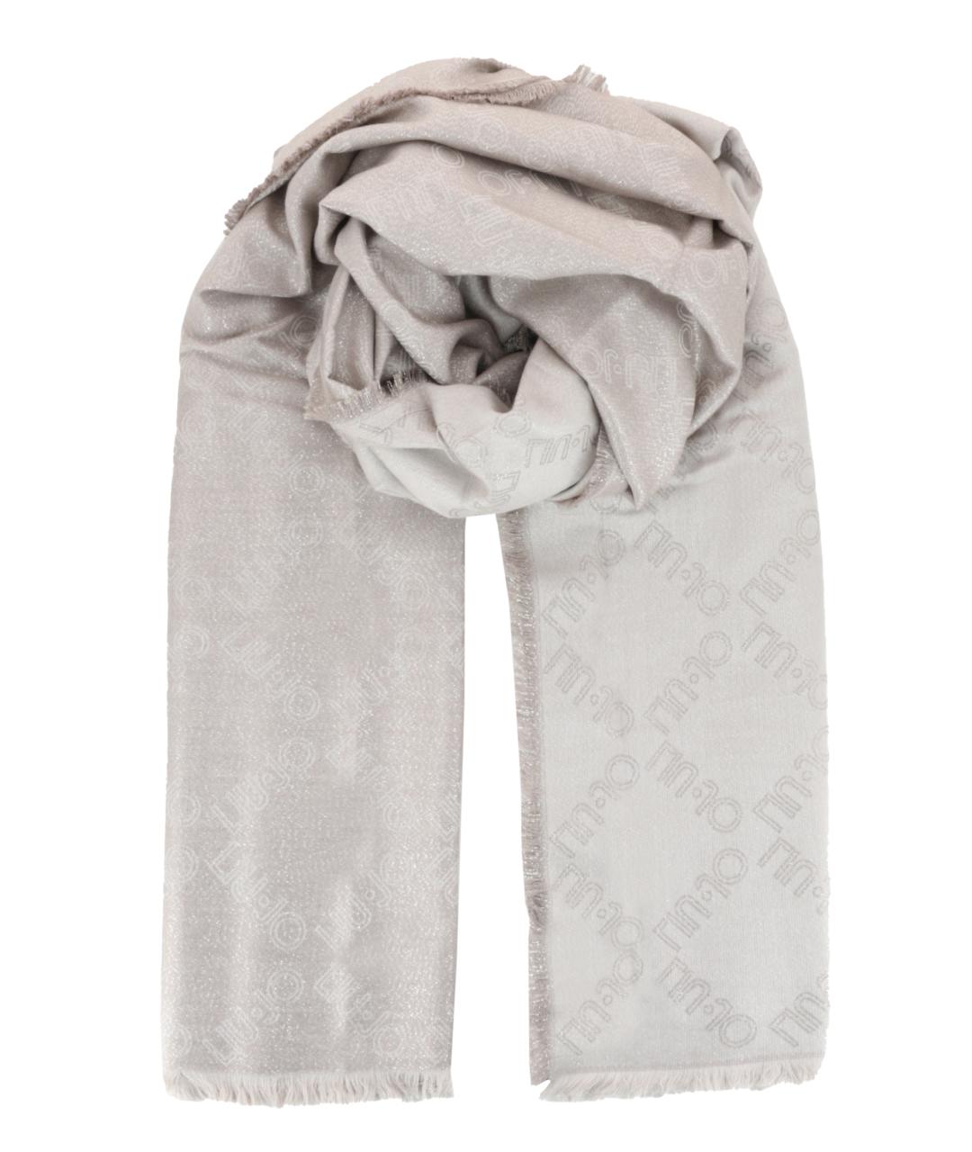 LIU JO Серый платок, фото 1