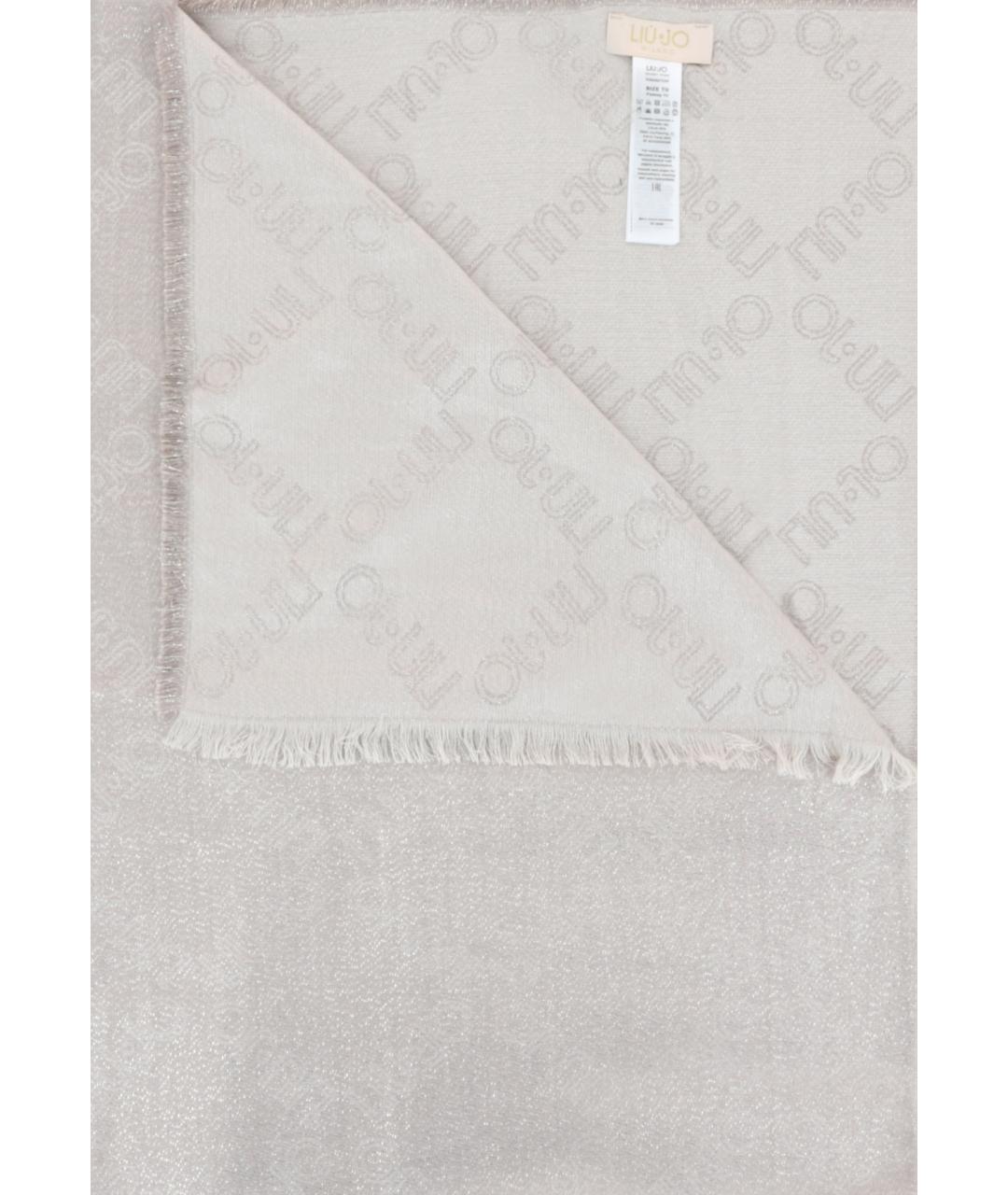 LIU JO Серый платок, фото 2