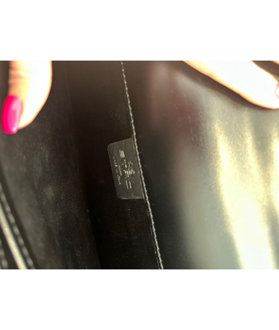ETRO Черный кожаный портфель, фото 7