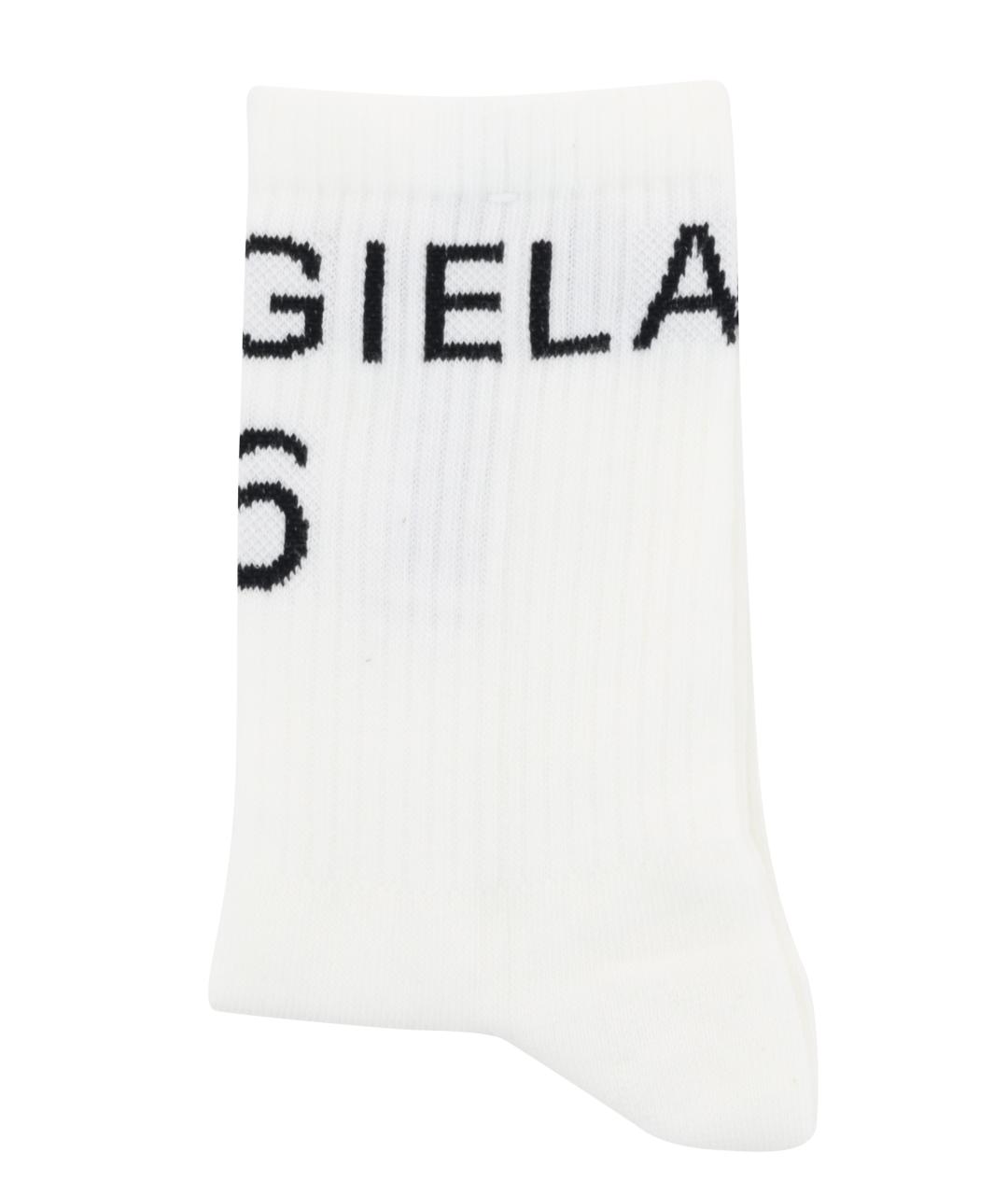MAISON MARGIELA Белые носки, чулки и колготы, фото 2