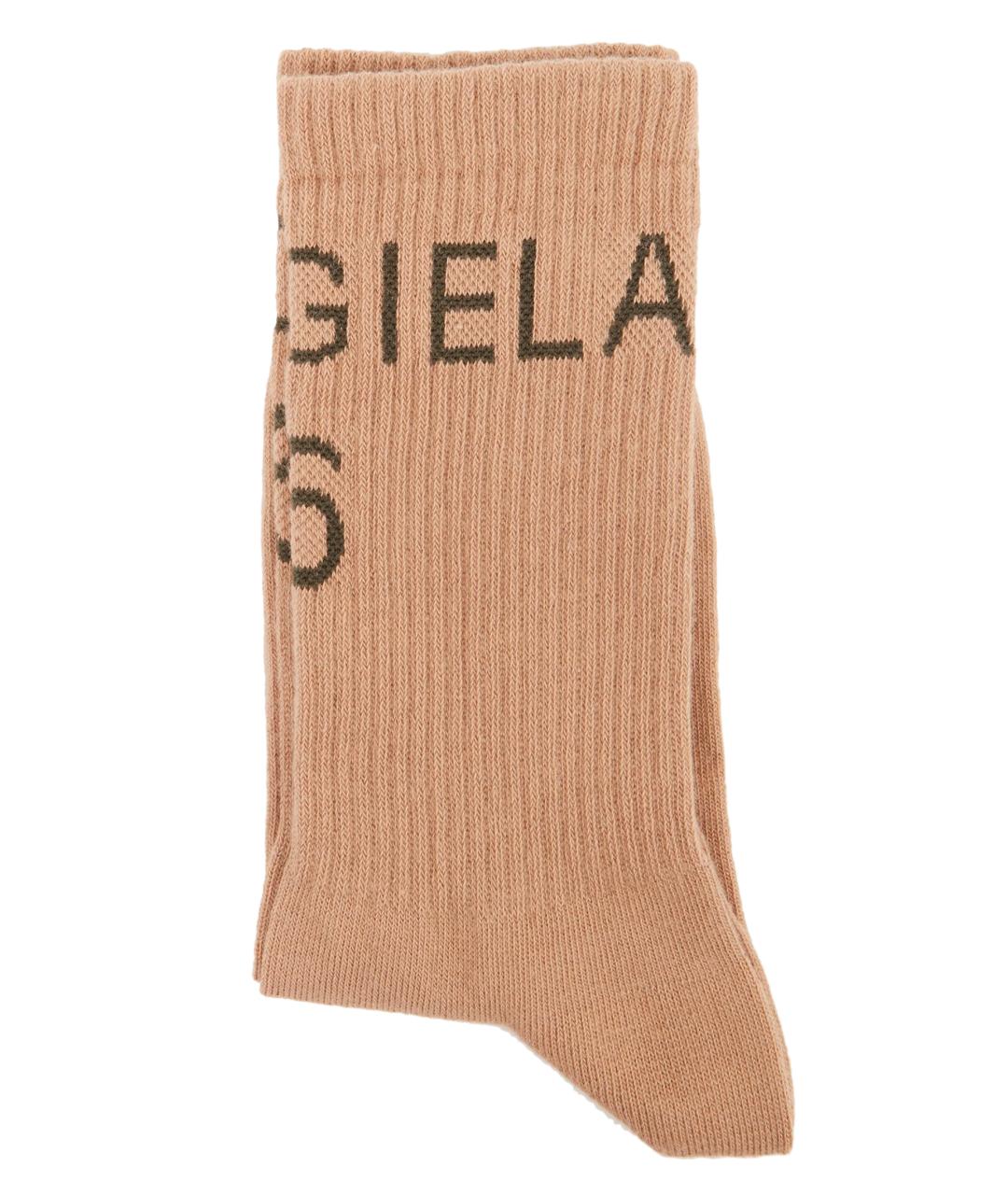MAISON MARGIELA Коричневые носки, чулки и колготы, фото 1