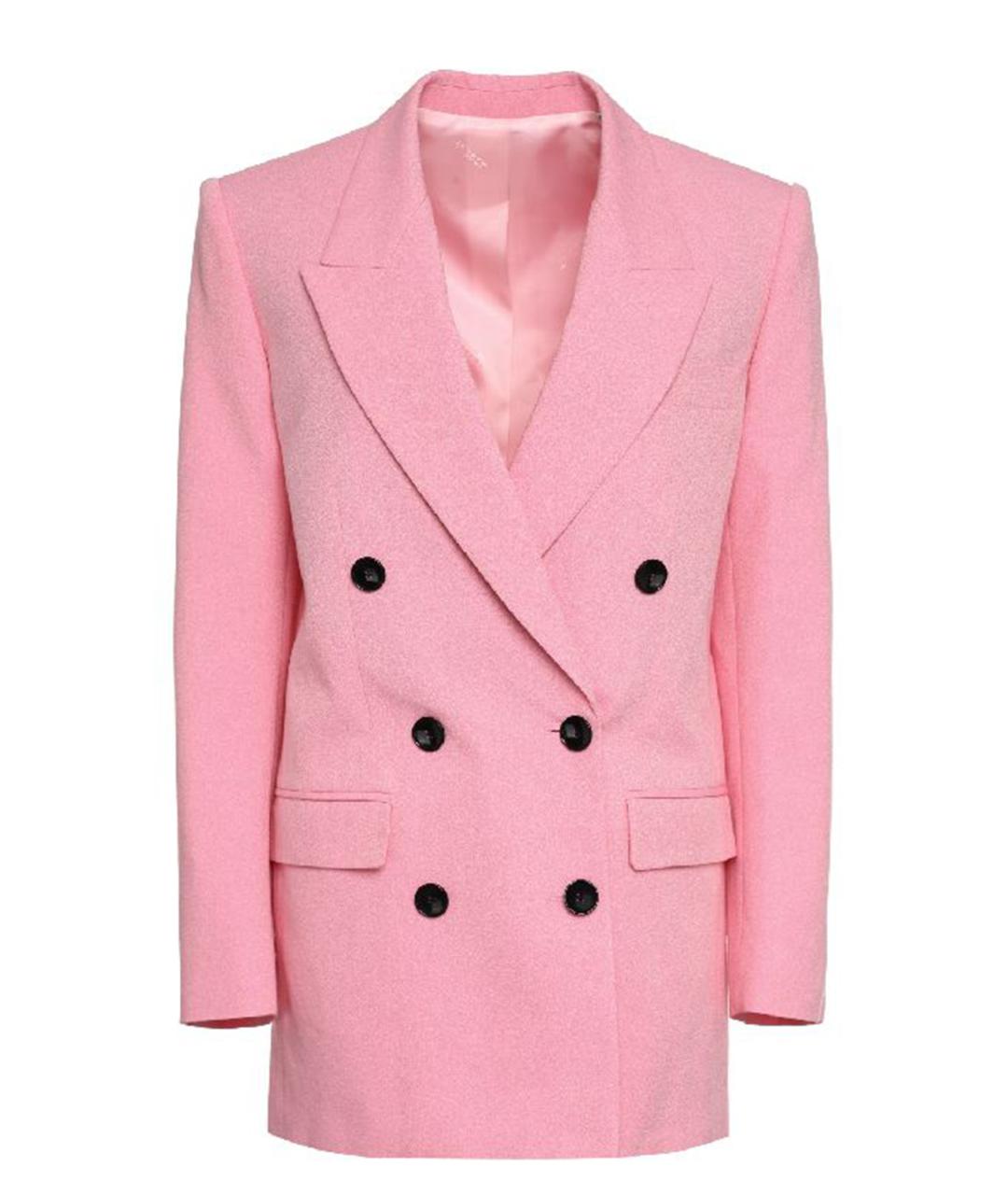 ISABEL MARANT Розовый хлопковый жакет/пиджак, фото 1