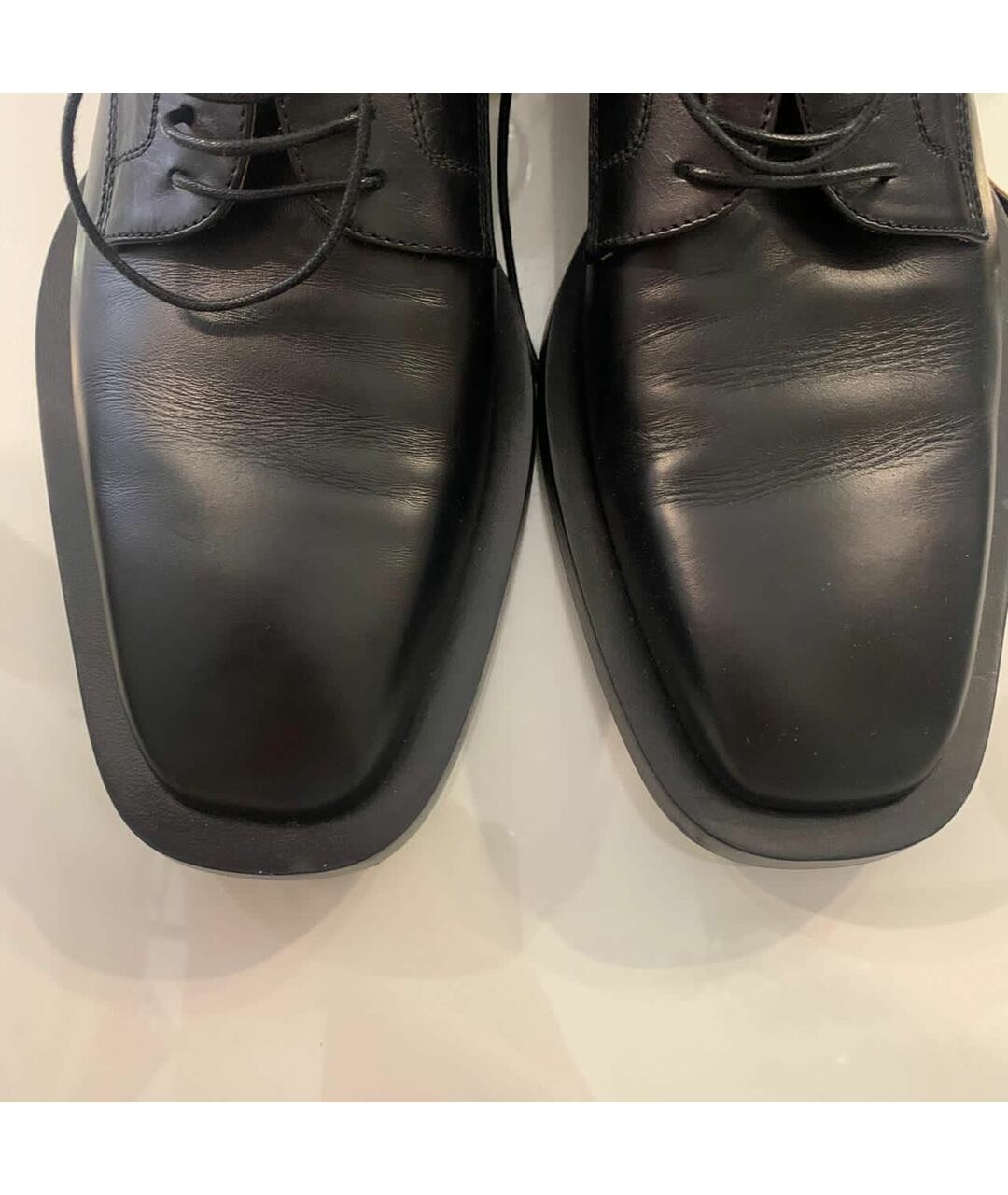 JIL SANDER Черные кожаные ботинки, фото 6