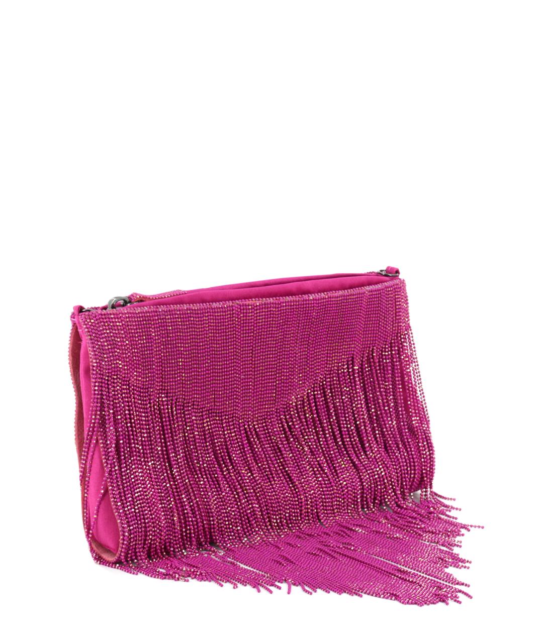 FABIANA FILIPPI Розовая кожаная сумка через плечо, фото 4