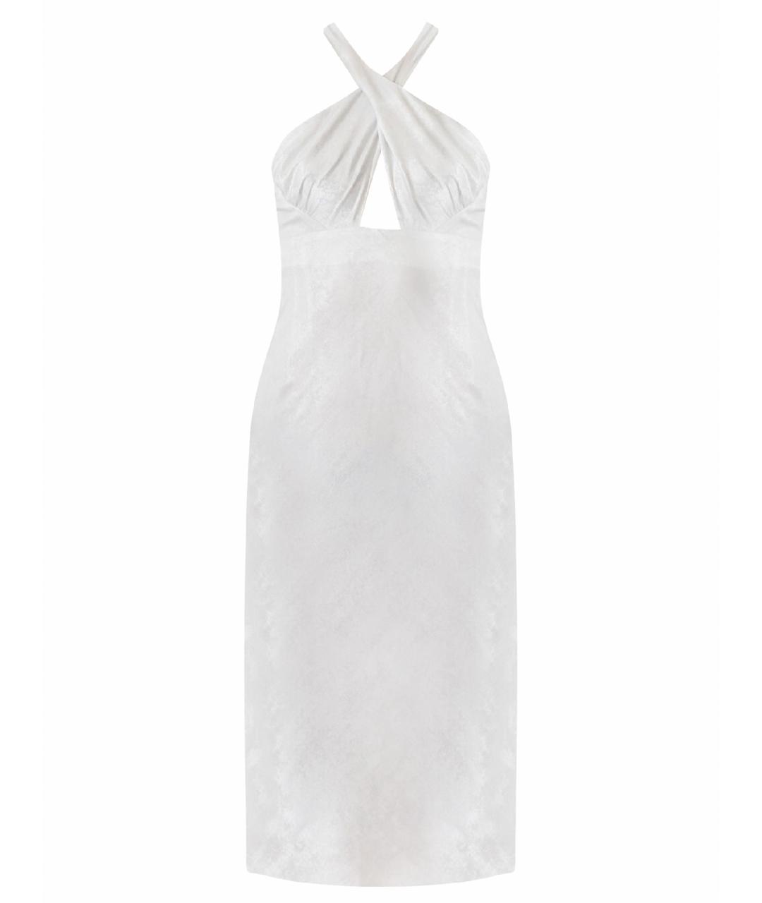 IRO Белое полиэстеровое вечернее платье, фото 1