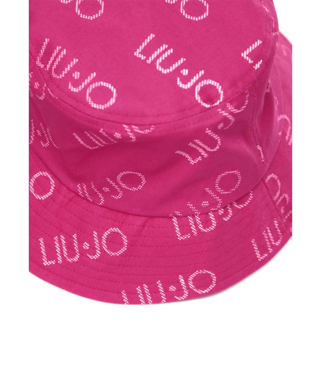 LIU JO Розовая хлопковая шляпа, фото 2