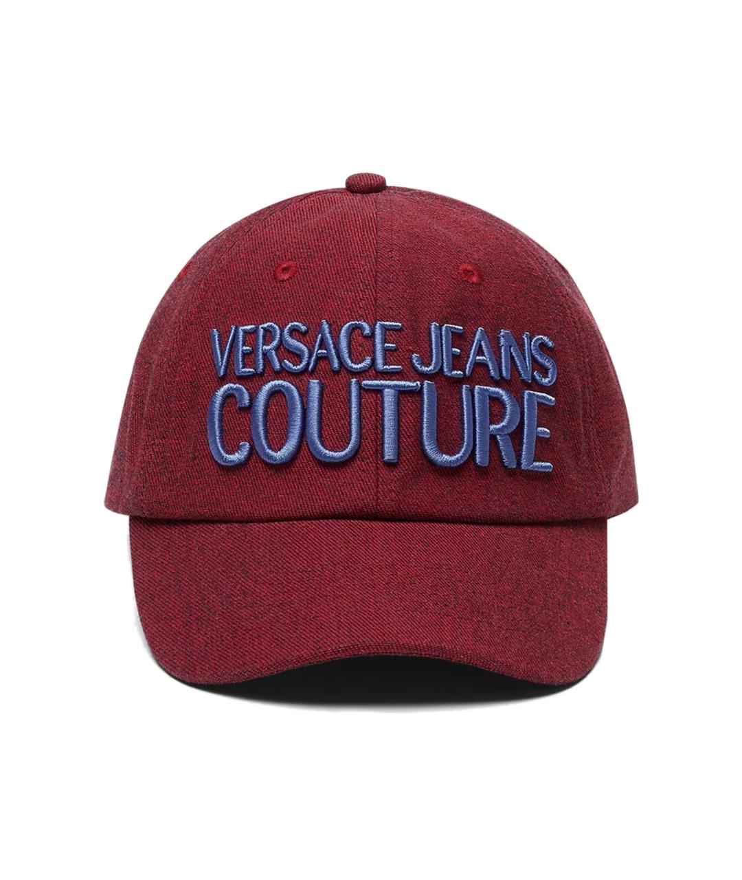 VERSACE JEANS COUTURE Красная хлопковая кепка, фото 1