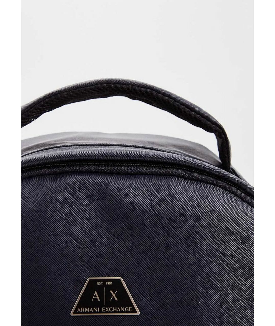 ARMANI EXCHANGE Темно-синий рюкзак из искусственной кожи, фото 4