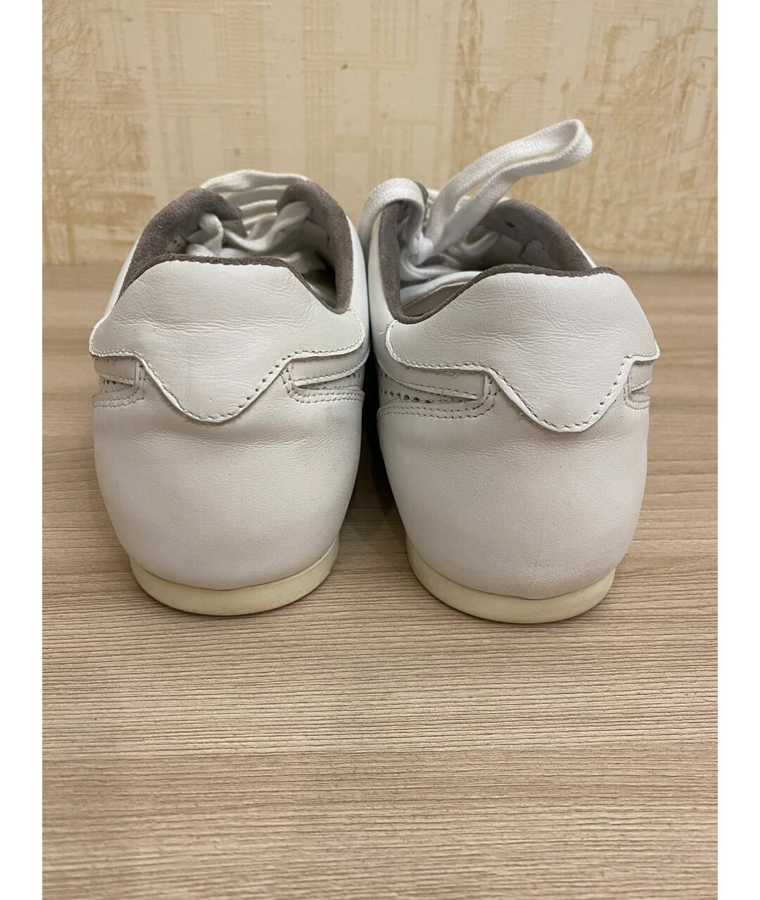 JOHN RICHMOND Белые кожаные низкие кроссовки / кеды, фото 3