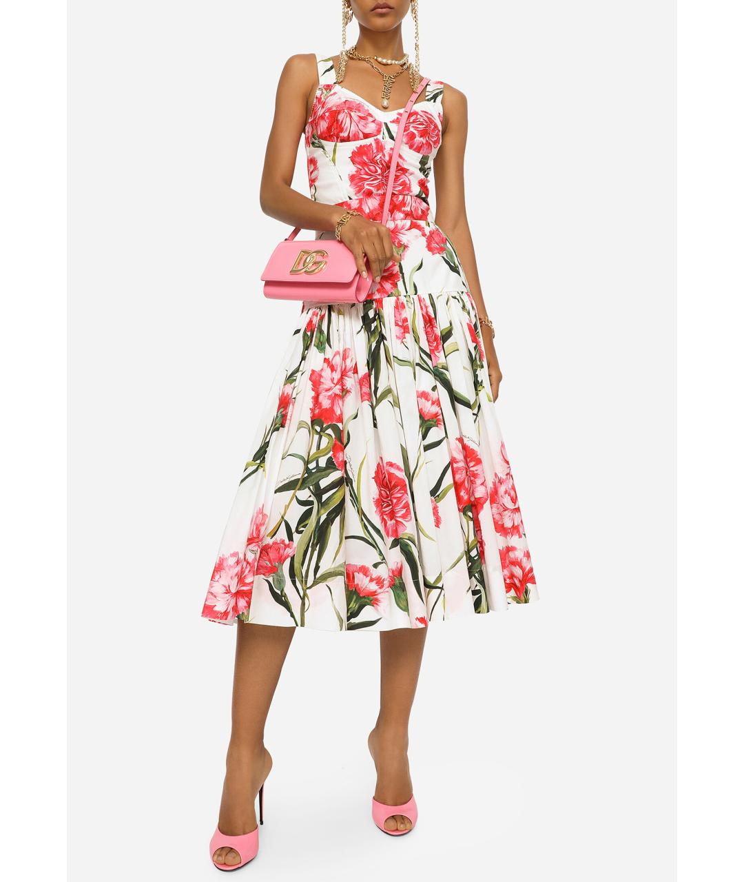 DOLCE&GABBANA Мульти хлопковая майка, фото 2