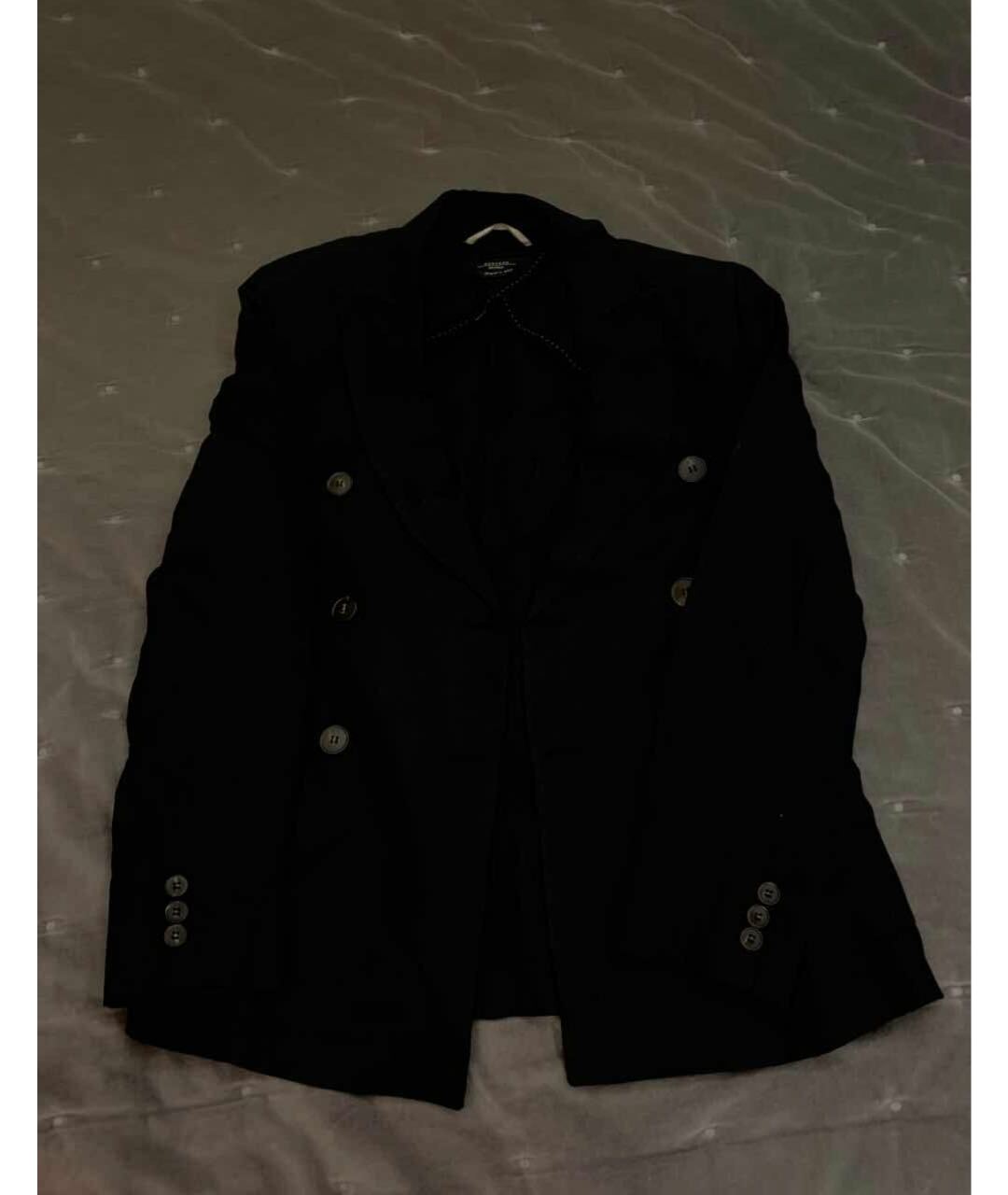 WEEKEND MAX MARA Черный льняной жакет/пиджак, фото 4