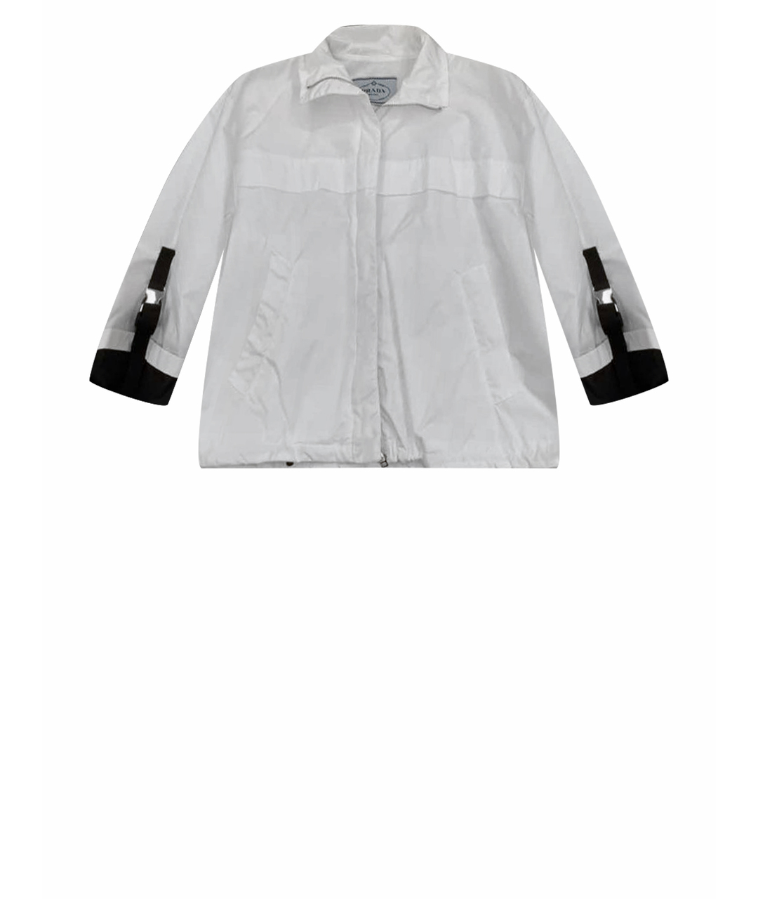 PRADA Белая полиуретановая куртка, фото 1