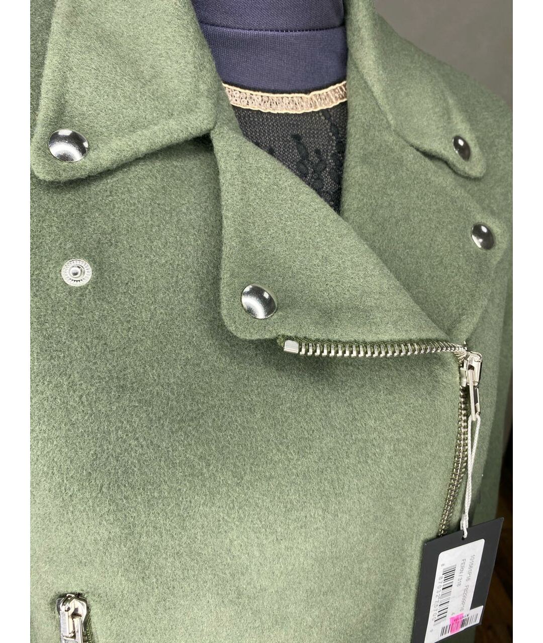 ALEXANDER WANG Зеленые пальто, фото 4