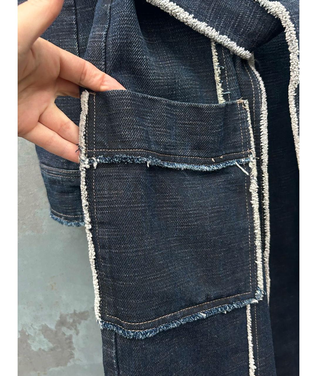 ICEBERG Черное хлопковое пальто, фото 6