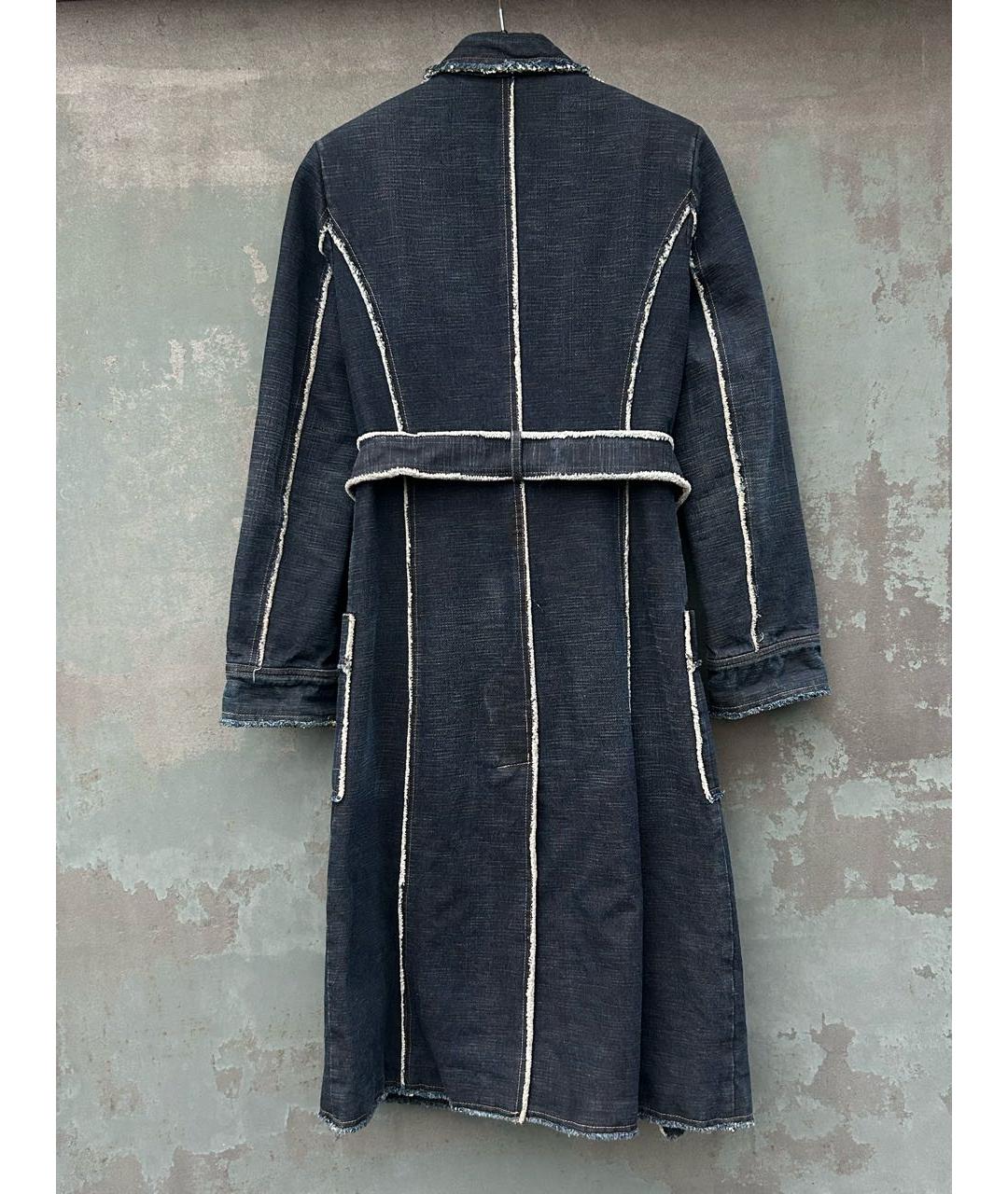 ICEBERG Черное хлопковое пальто, фото 8