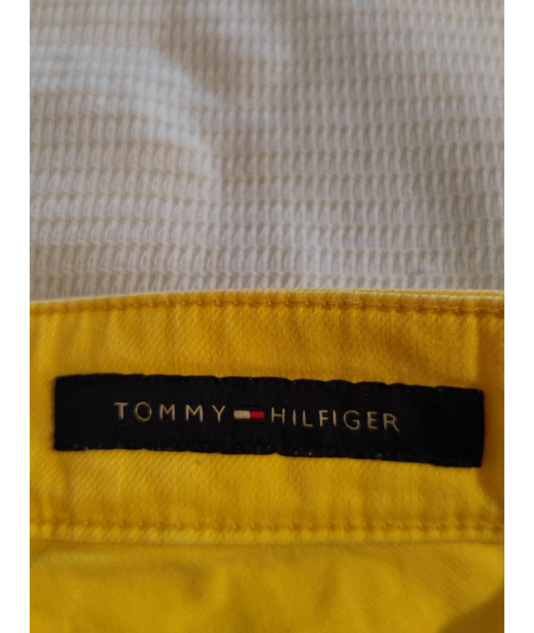 TOMMY HILFIGER Желтые хлопковые шорты, фото 5