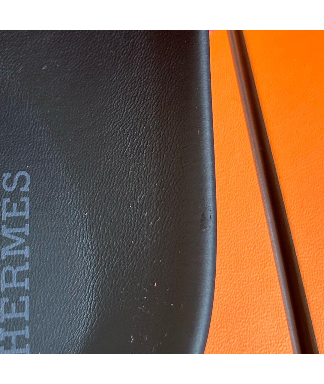 HERMES PRE-OWNED Красные замшевые сандалии, фото 5