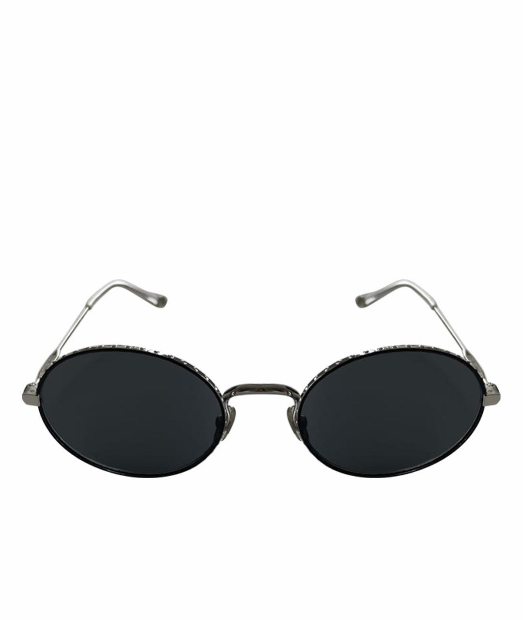 GIVENCHY Серебряные металлические солнцезащитные очки, фото 1