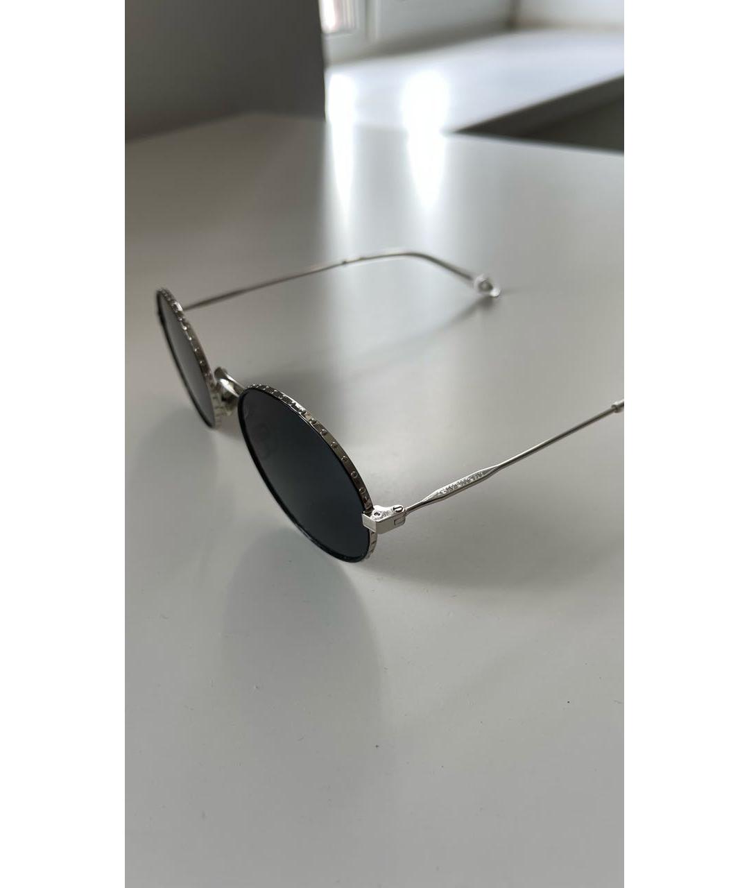 GIVENCHY Серебряные металлические солнцезащитные очки, фото 2