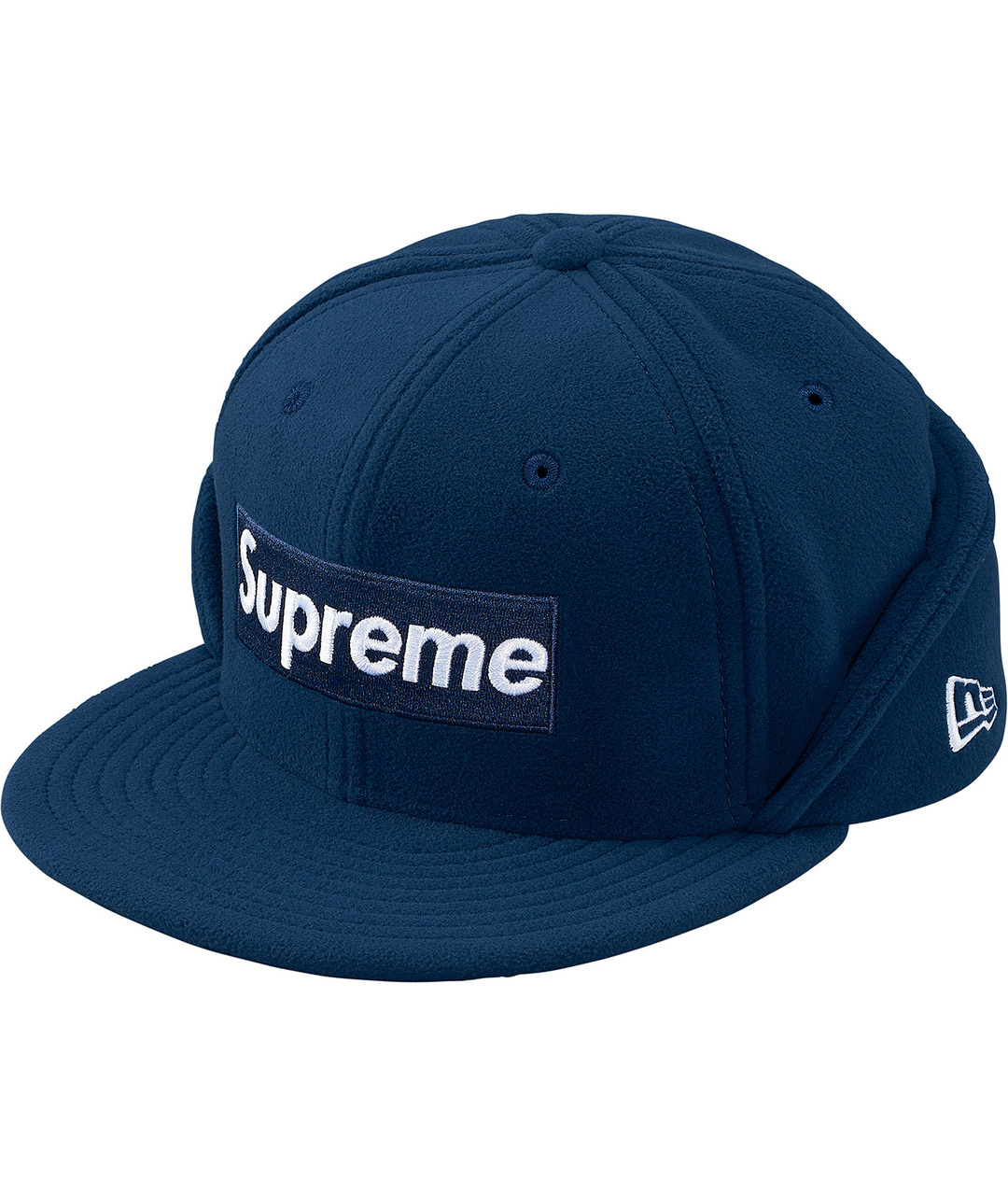 SUPREME Темно-синяя кепка/бейсболка, фото 1