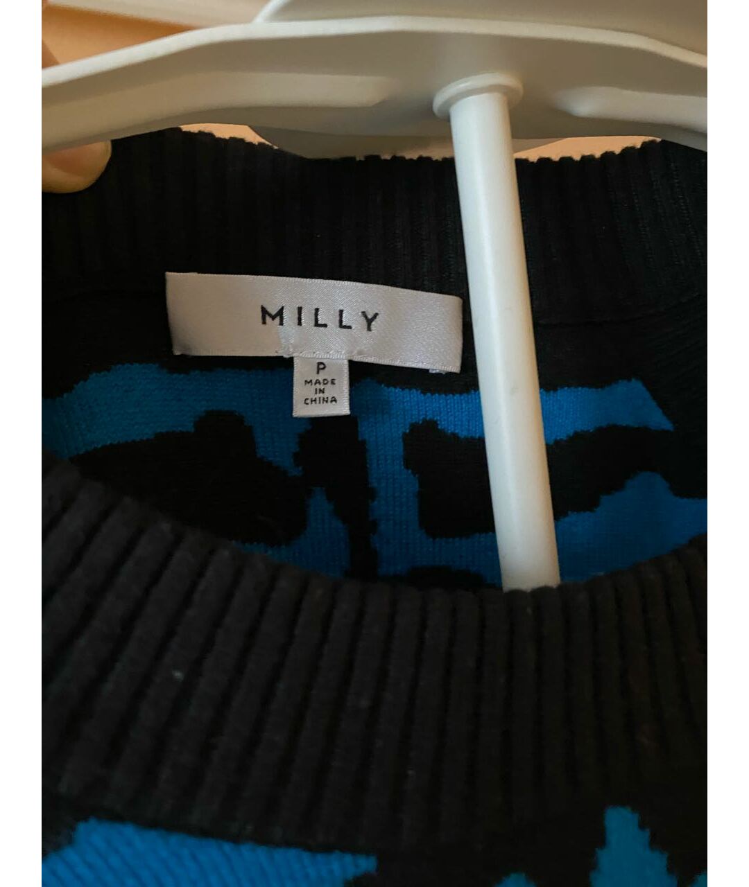 MILLY Синий джемпер / свитер, фото 3