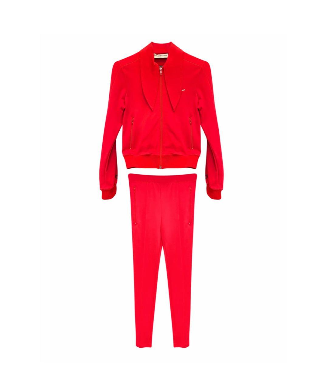 Balenciaga 2024 tracksuit red