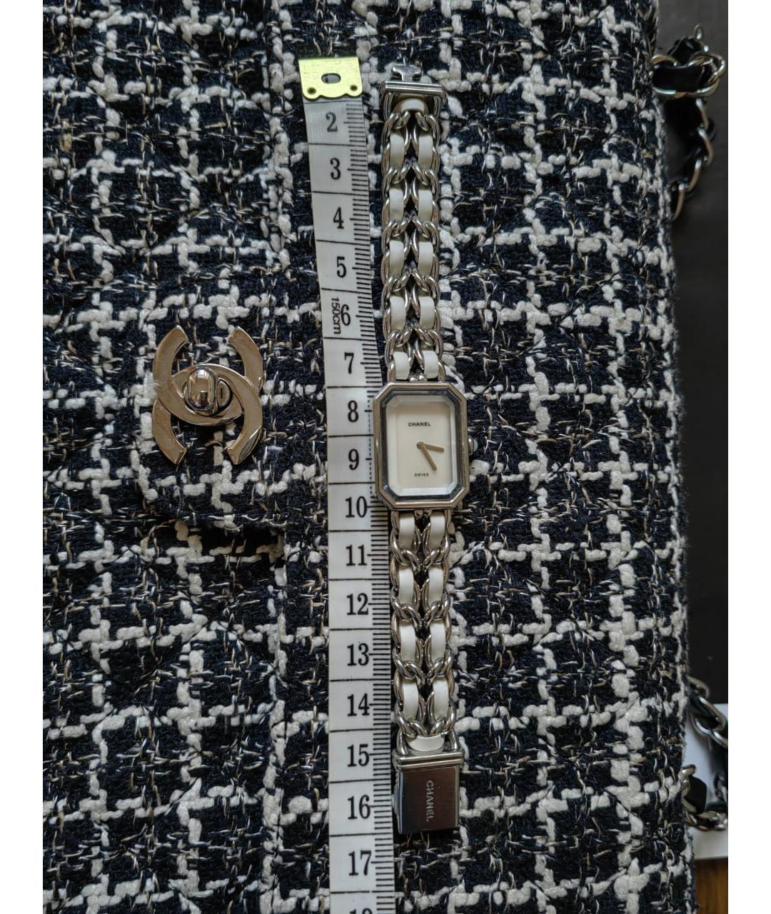 CHANEL PRE-OWNED Серебряные металлические часы, фото 6