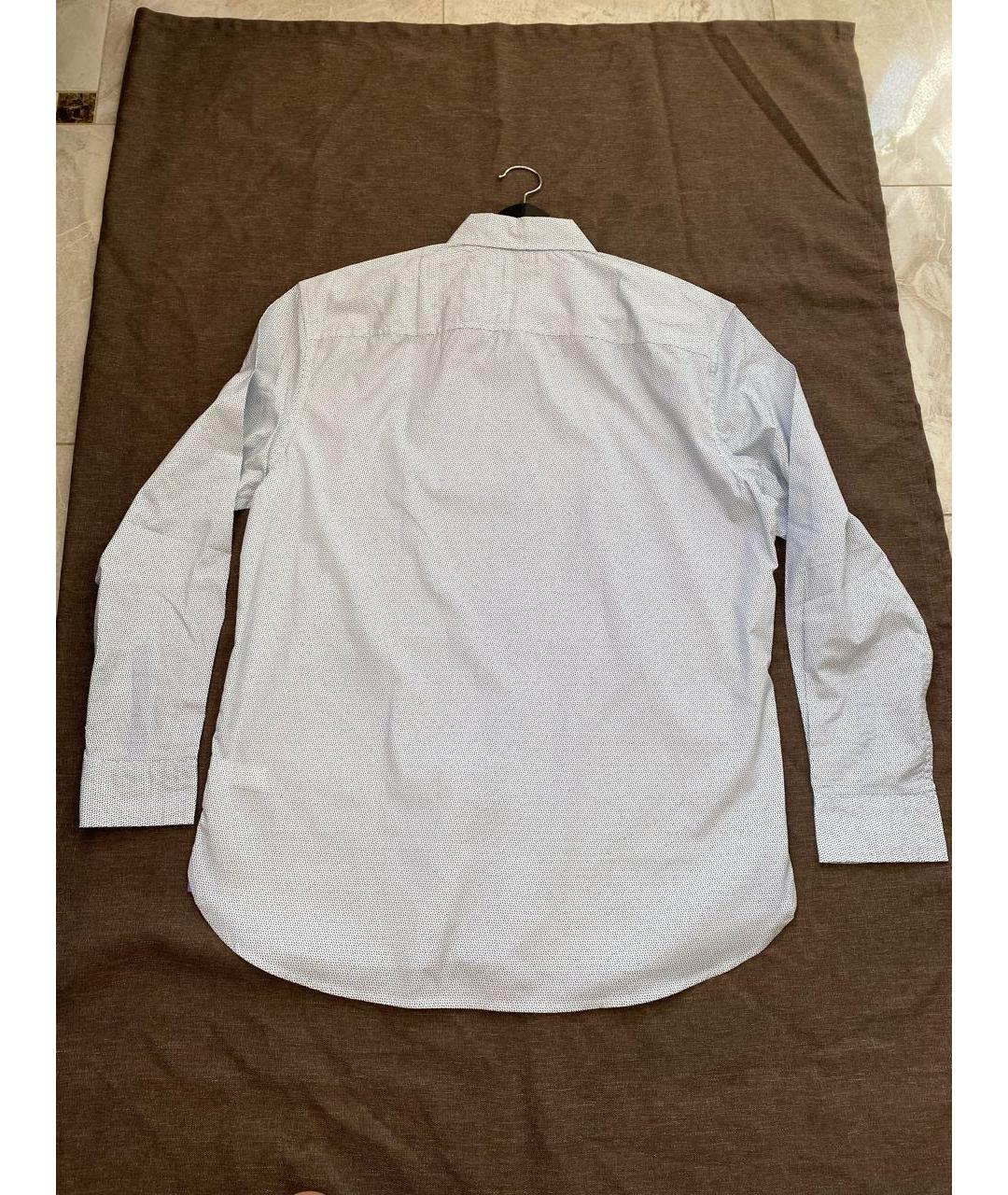 TOMMY HILFIGER Белая хлопковая классическая рубашка, фото 2