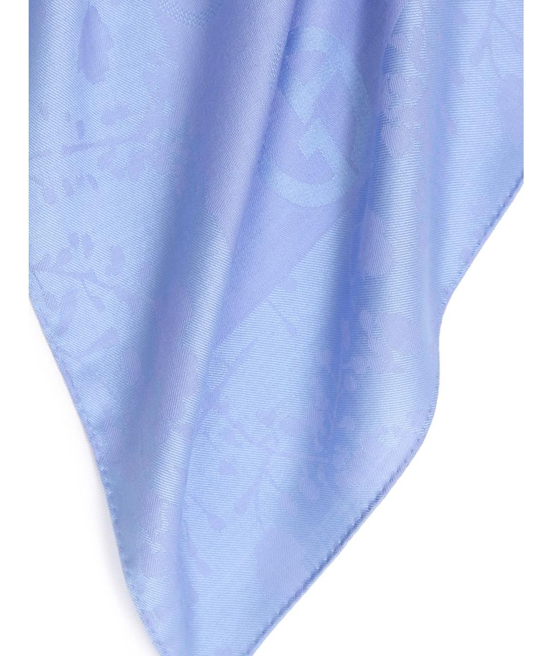 GIORGIO ARMANI Фиолетовый шелковый платок, фото 2