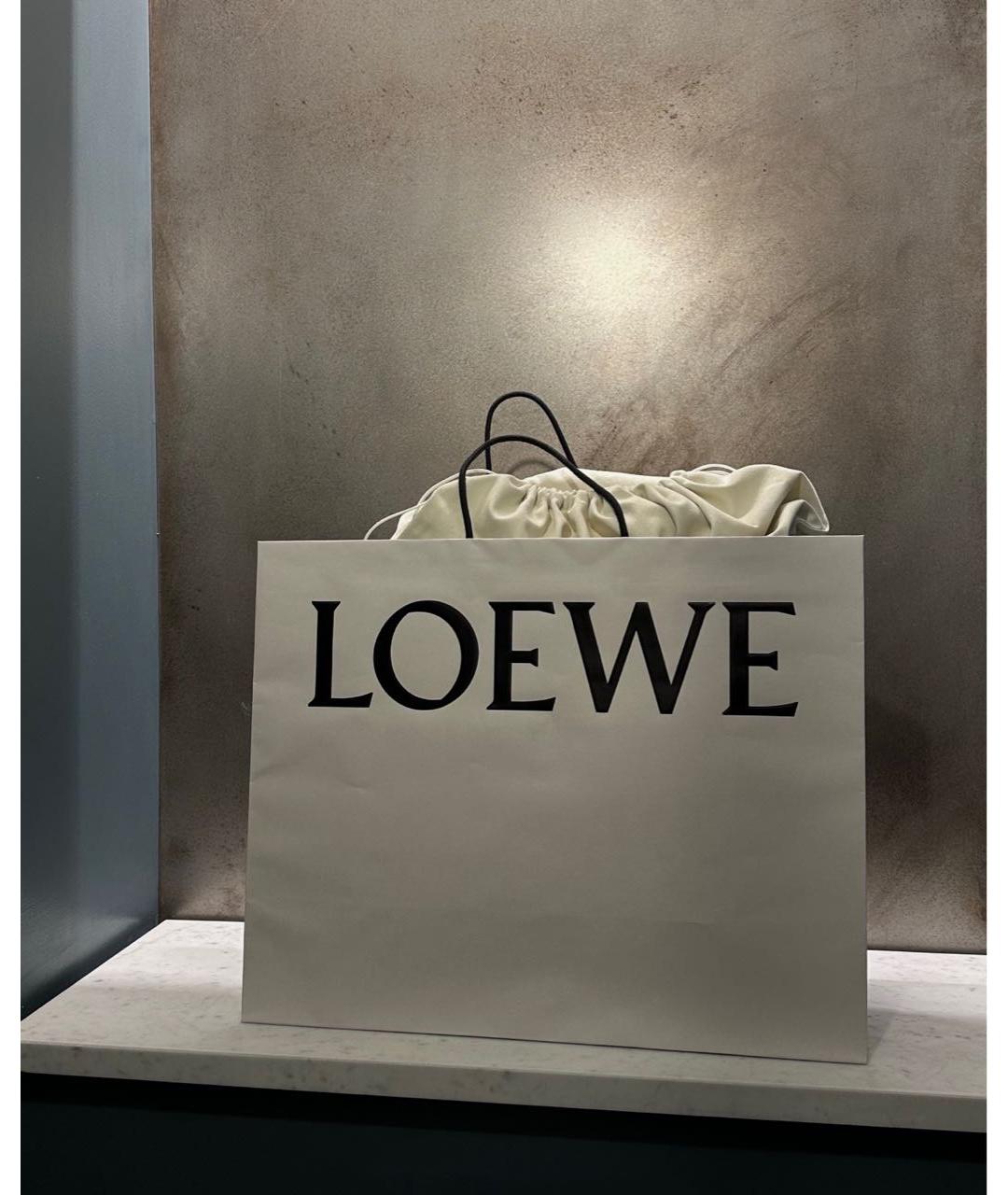 LOEWE Черная сумка тоут, фото 7