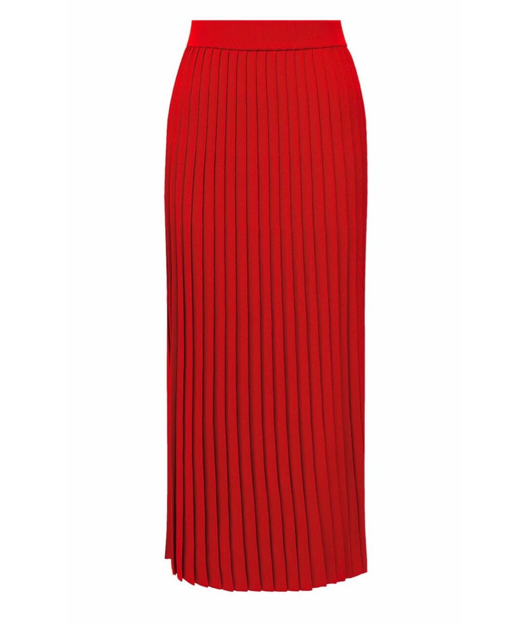BALENCIAGA Красная полиэстеровая юбка миди, фото 1