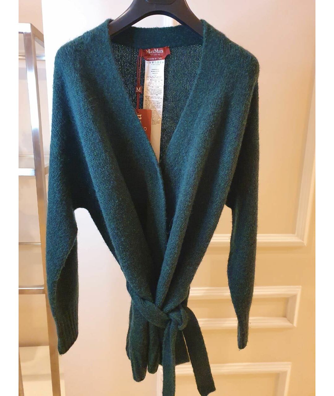 MAX MARA Зеленый шерстяной джемпер / свитер, фото 5