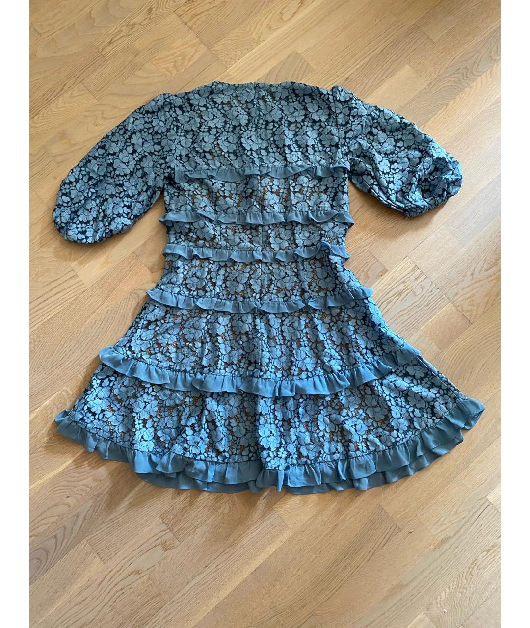 MICHAEL KORS Темно-синее кружевное платье, фото 2