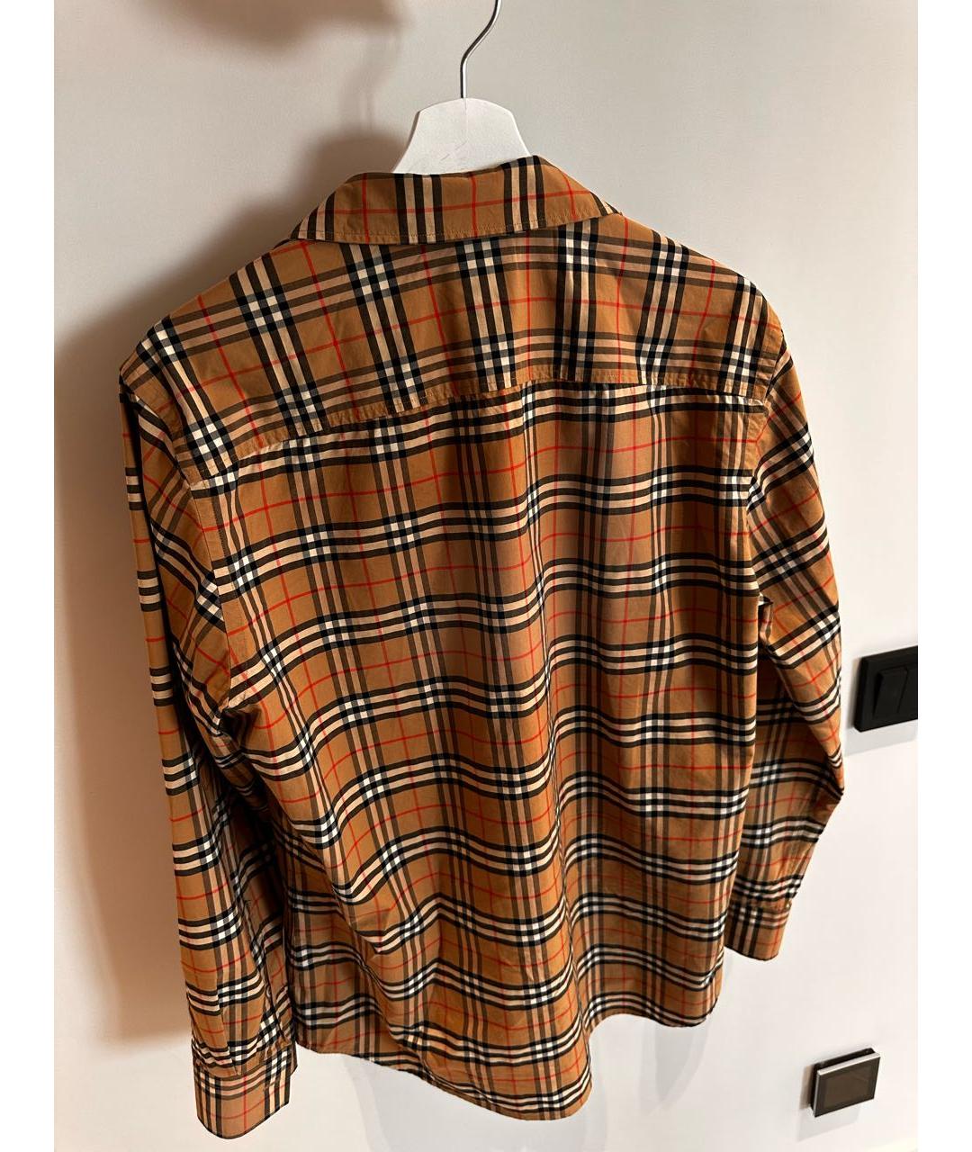 BURBERRY Коричневая кэжуал рубашка, фото 2