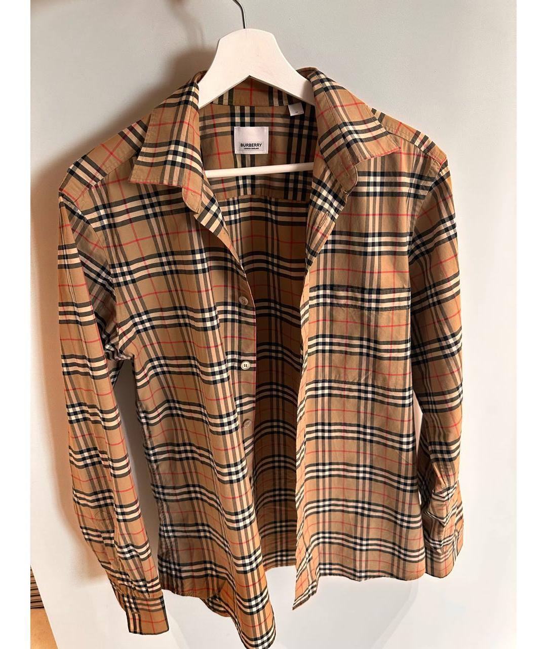 BURBERRY Коричневая кэжуал рубашка, фото 6