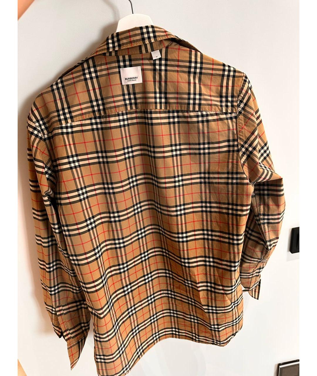 BURBERRY Коричневая кэжуал рубашка, фото 5